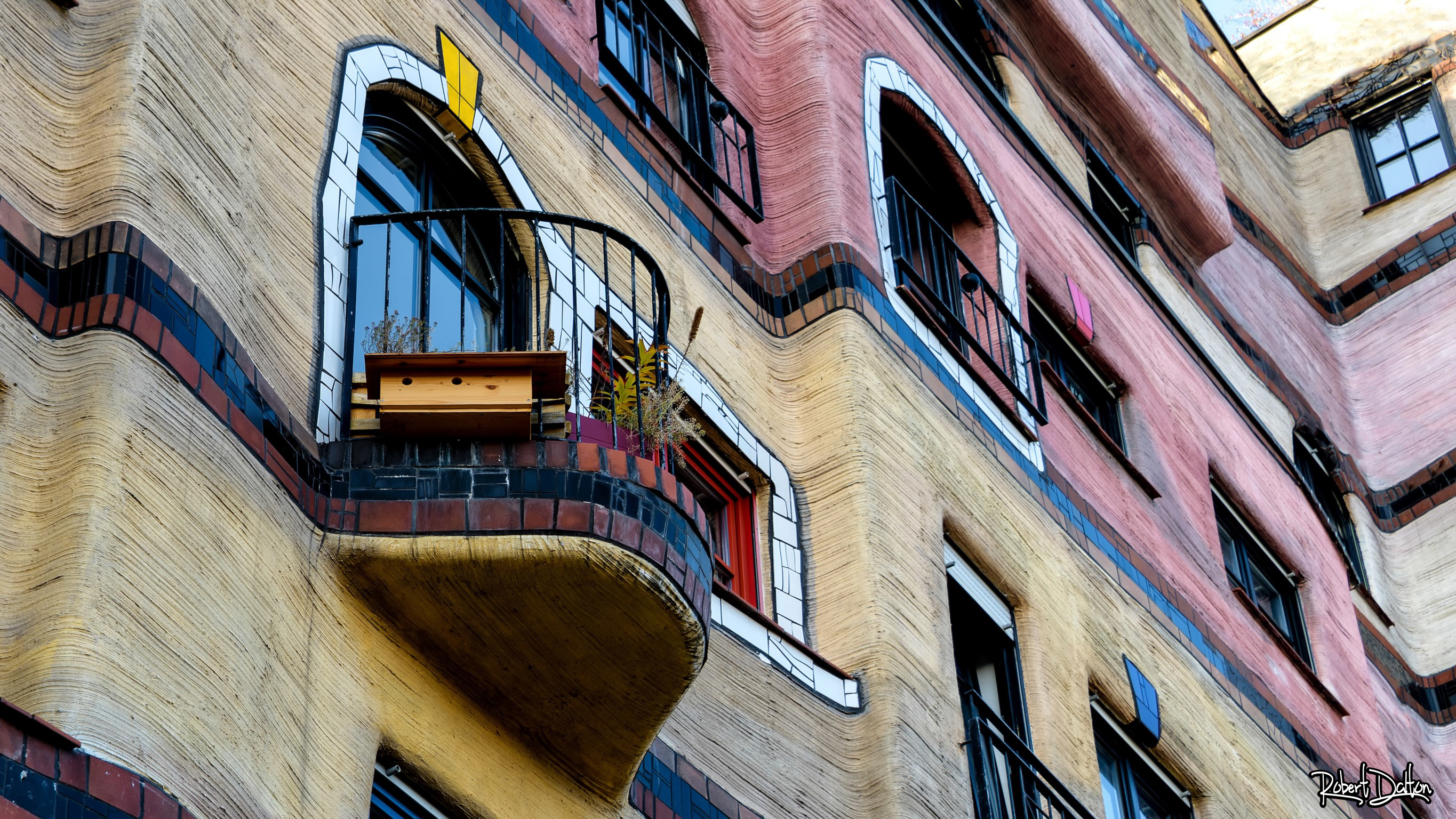 Hundertwasser balkon