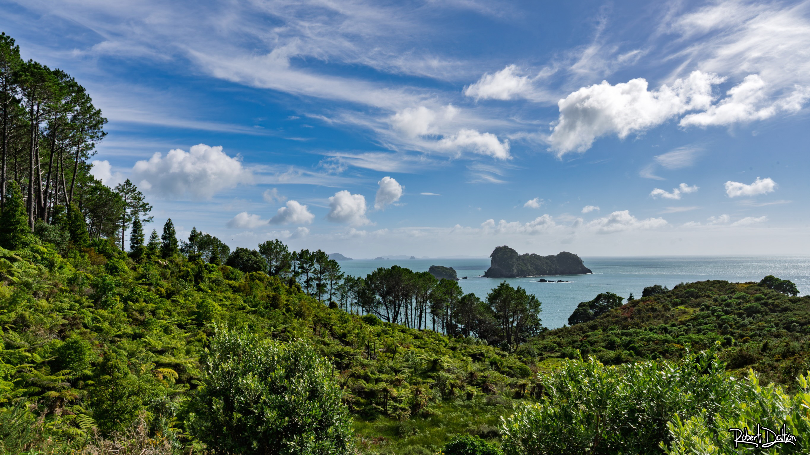 Oberhalb der Kathedralenbucht