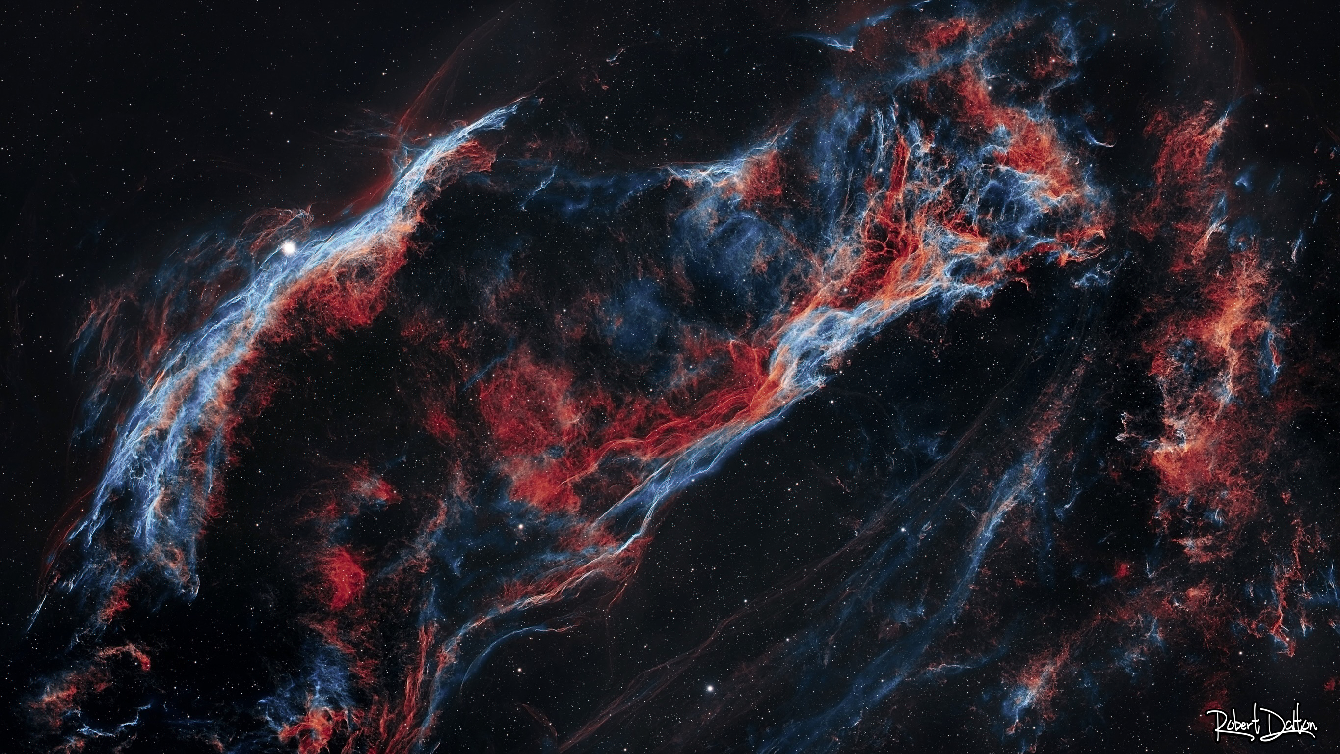 Der Schleiernebel (NGC-6960)