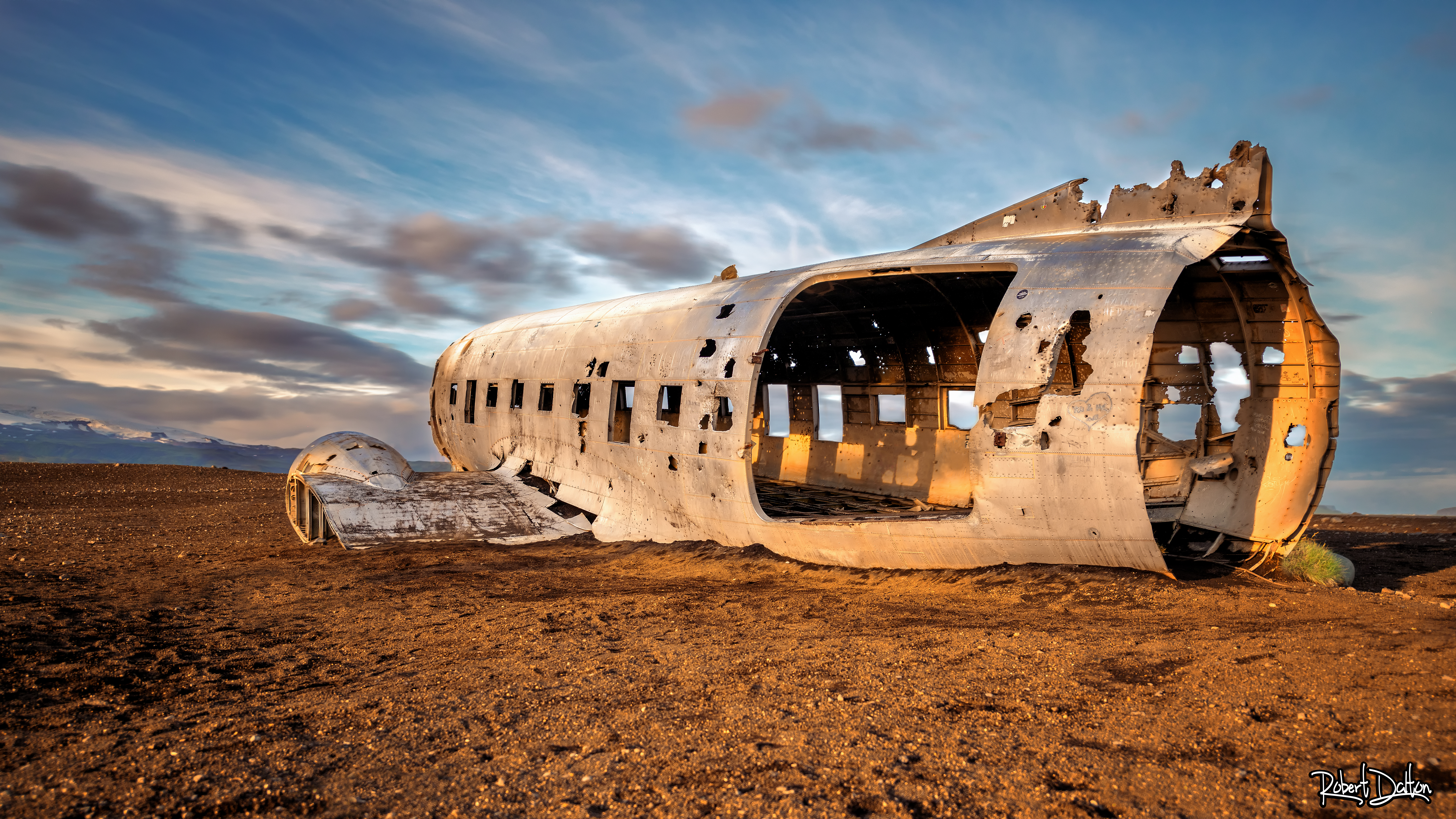 Flugzeug Wrack