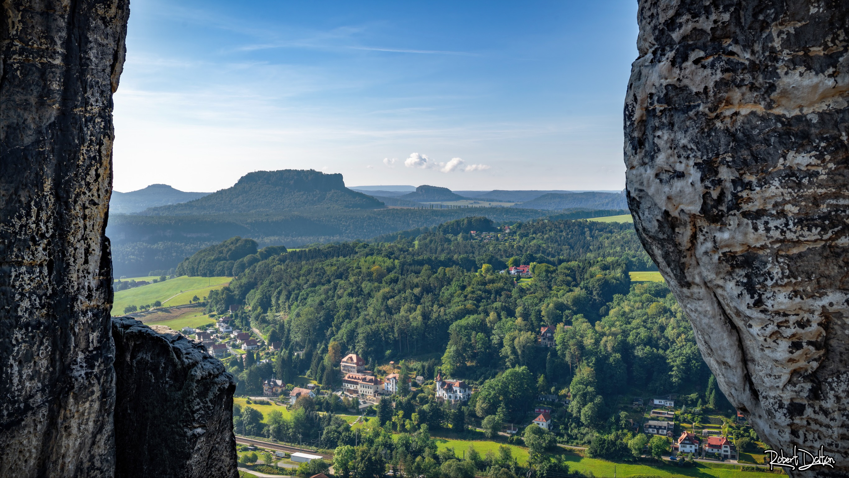 Elbtal zwischen den Felsen