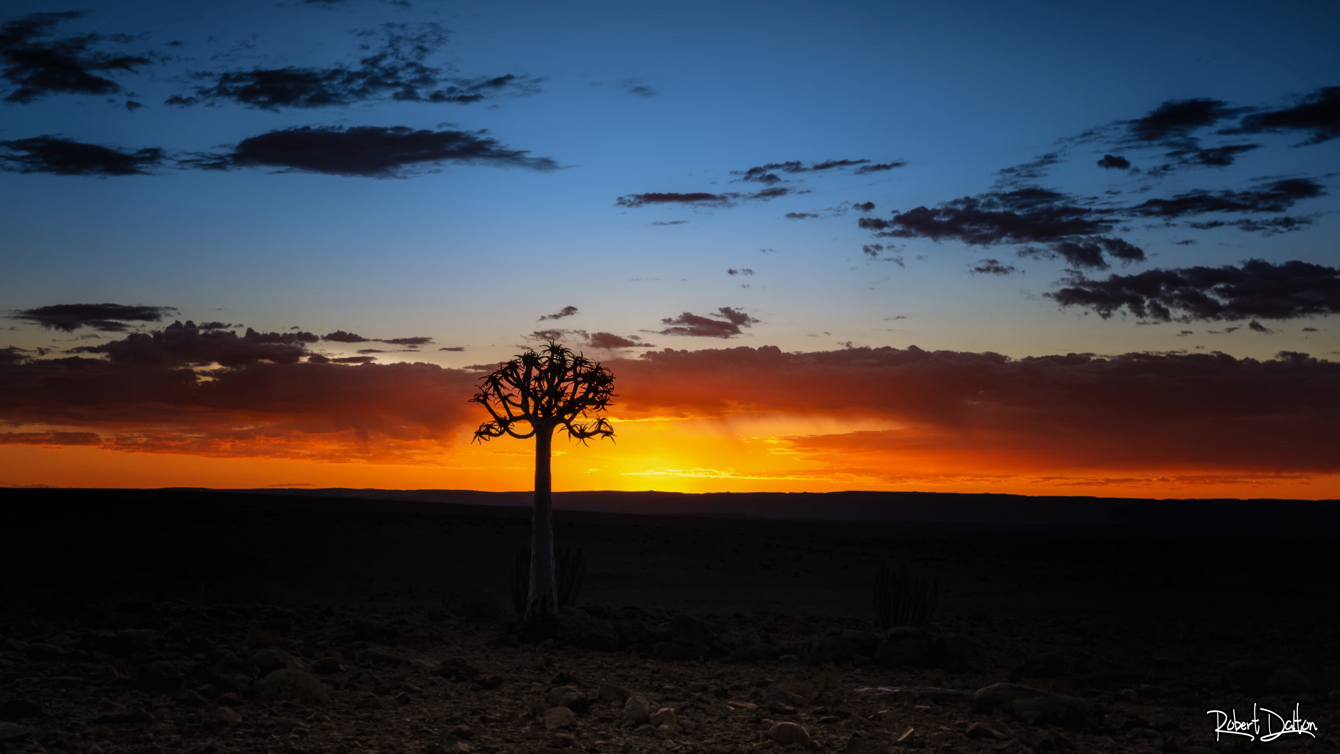 Sonnenuntergang im Fischfluss-Canyon