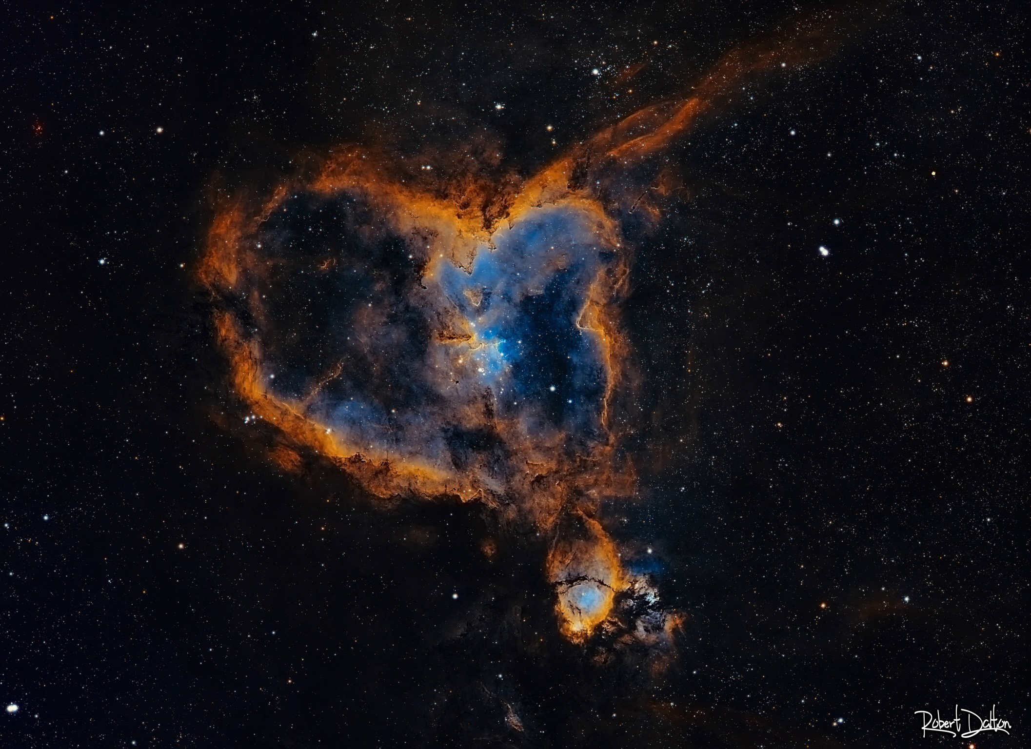 Herz und Fischkopf Nebel (IC-1805+NGC-896)