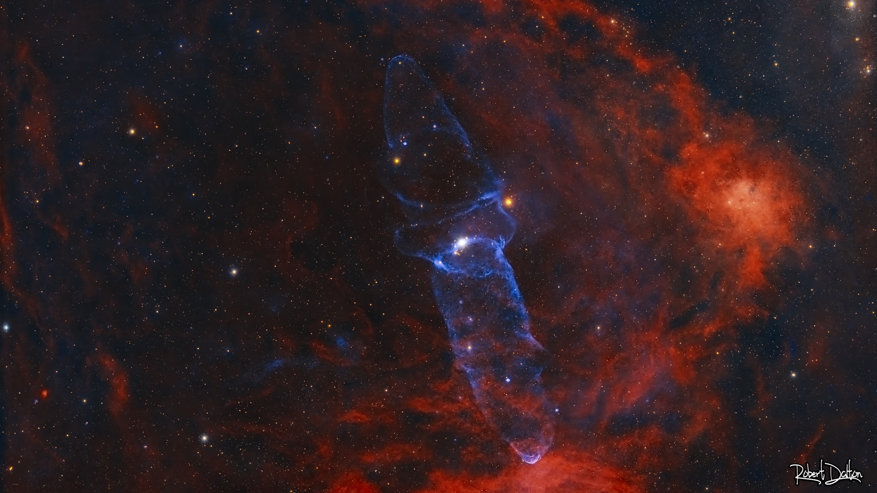 OU4 und Tintenfischnebel (SH2-129 & HR8119)