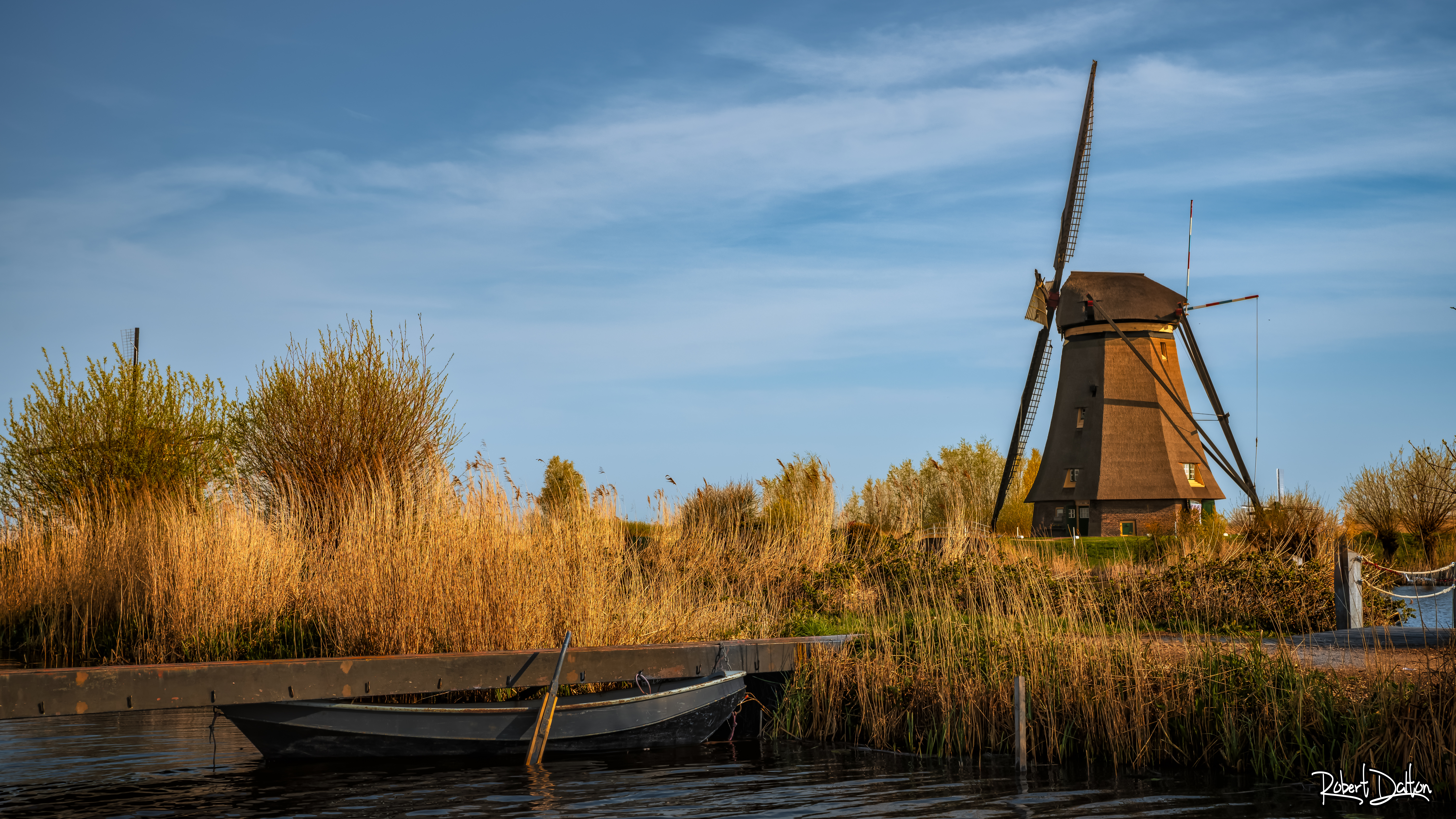 Kinderdjik Sonnenaufgang